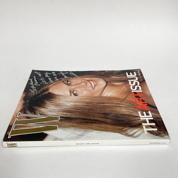 W Magazine November 2007 Jennifer Aniston - Picture 3 of 6